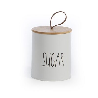 ΔΟΧΕΙΟ ΓΙΑ ΖΑΧΑΡΗ SWΕET SUGAR 10.4X10.4X13 NEF-NEF HOMEWARE, ΜΕΤΑΛΛΙΚΟ - Image 3