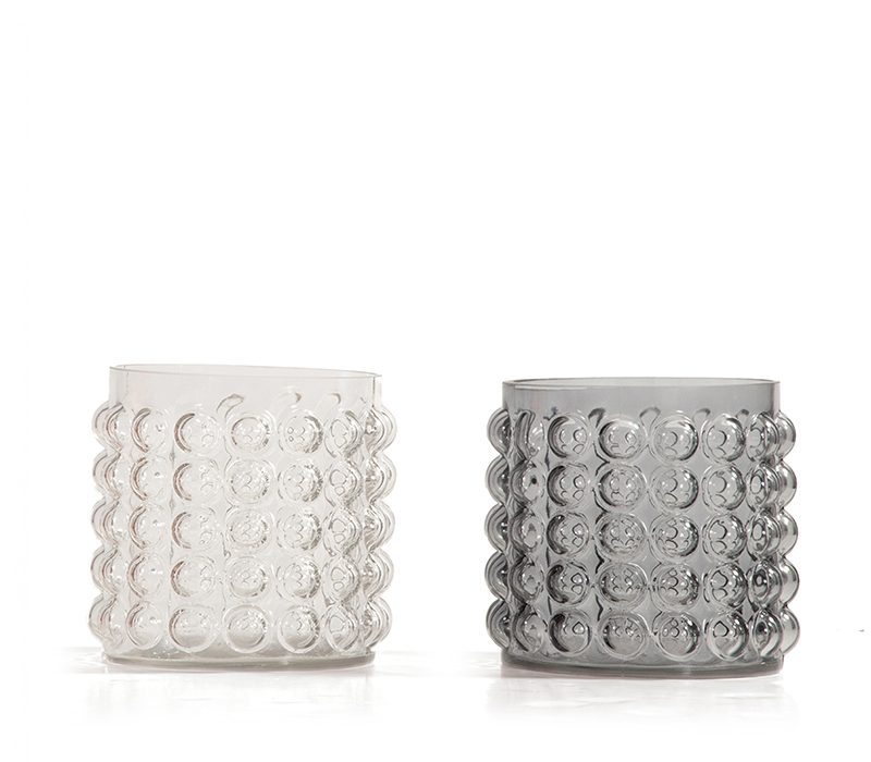 ΔΙΑΚΟΣΜΗΤΙΚΟ ΓΥΑΛΙΝΟ ΒΑΖΑΚΙ OLMO 16X17 NEF-NEF HOMEWARE, 100% ΓΥΑΛΙ