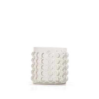 ΔΙΑΚΟΣΜΗΤΙΚΟ ΓΥΑΛΙΝΟ ΒΑΖΑΚΙ OLMO 16X17 NEF-NEF HOMEWARE, 100% ΓΥΑΛΙ - Image 3