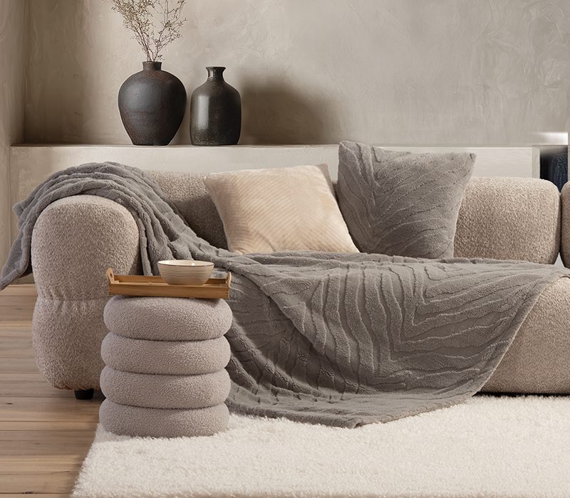 ΜΠΟΥΚΛΕ ΣΚΑΜΠΟ STOOL 35X40 NEF-NEF HOMEWARE, 100% ΠΟΛΥΕΣΤΕΡΑΣ - Image 3