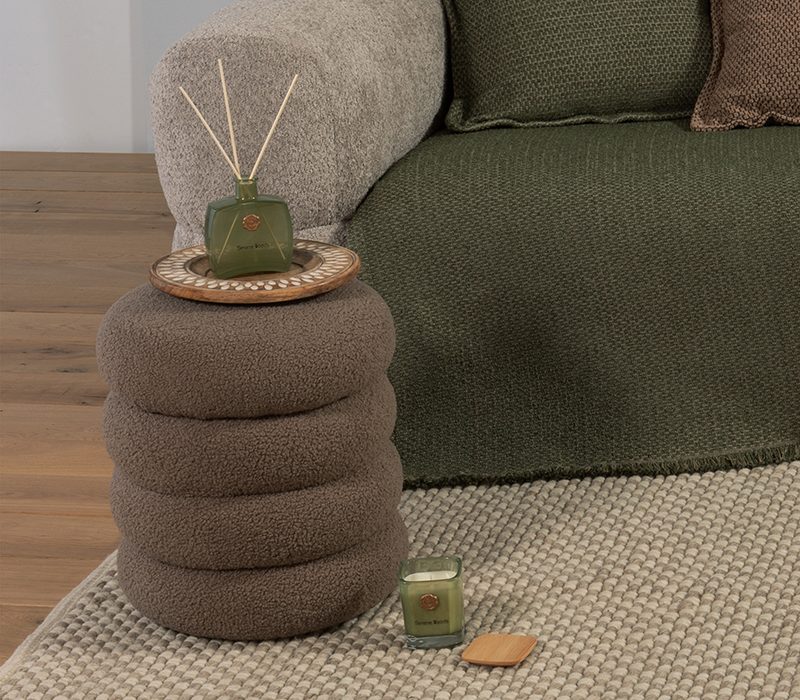 ΜΠΟΥΚΛΕ ΣΚΑΜΠΟ STOOL 35X40 NEF-NEF HOMEWARE, 100% ΠΟΛΥΕΣΤΕΡΑΣ - Image 4