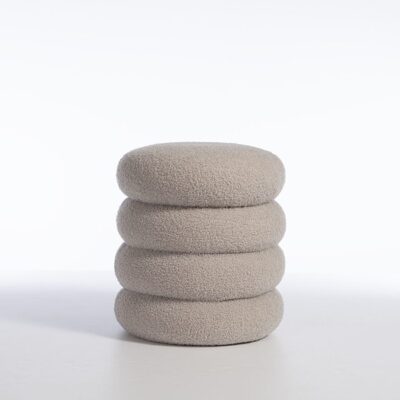 ΜΠΟΥΚΛΕ ΣΚΑΜΠΟ STOOL 35X40 NEF-NEF HOMEWARE, 100% ΠΟΛΥΕΣΤΕΡΑΣ - Image 6