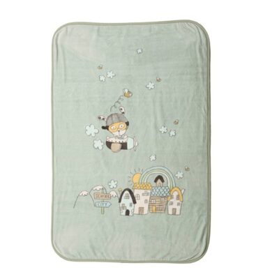 ΒΡΕΦΙΚΗ ΚΟΥΒΕΡΤΑ ΑΓΚΑΛΙΑΣ IN THE CITY 75X100 NEF-NEF HOMEWARE, 100% ΠΟΛΥΕΣΤΕΡΑΣ - Image 6