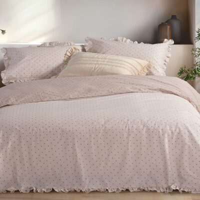 ΣΕΤ ΣΕΝΤΟΝΙΑ ΥΠΕΡΔΙΠΛΑ PIOMBINO 240X270 NEF-NEF HOMEWARE, 100% ΒΑΜΒΑΚΙ - Image 7