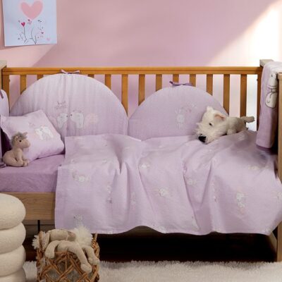 ΒΡΕΦΙΚΑ ΣΕΤ ΣΕΝΤΟΝΙΑ ΚΟΥΝΙΑΣ BEST FRIENDS  NEF-NEF HOMEWARE, 100% ΒΑΜΒΑΚΙ - Image 5