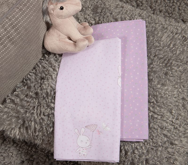 ΒΡΕΦΙΚΑ ΣΕΤ ΣΕΝΤΟΝΙΑ ΛΙΚΝΟΥ 2ΤΜΧ BEST FRIENDS  NEF-NEF HOMEWARE, 100% ΒΑΜΒΑΚΙ - Image 3