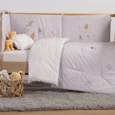ΒΡΕΦΙΚΟ ΠΑΠΛΩΜΑ MY UNIVERSE 110Χ140 NEF-NEF HOMEWARE, ΥΦΑΣΜΑ:100% BAMBΑΚΙ - ΕΣΩΤ:100% ΠΟΛΥΕΣΤΕΡΑΣ - Image 5