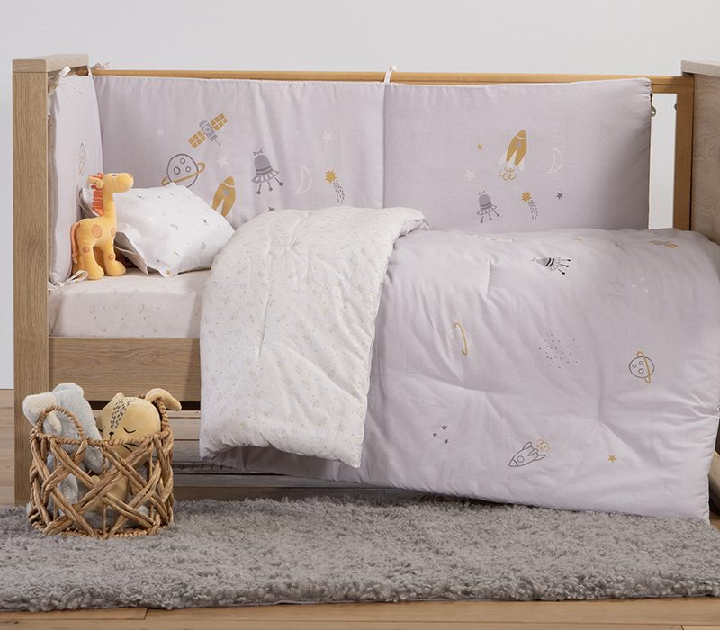 ΒΡΕΦΙΚΟ ΠΑΠΛΩΜΑ MY UNIVERSE 110Χ140 NEF-NEF HOMEWARE, ΥΦΑΣΜΑ:100% BAMBΑΚΙ - ΕΣΩΤ:100% ΠΟΛΥΕΣΤΕΡΑΣ - Image 5