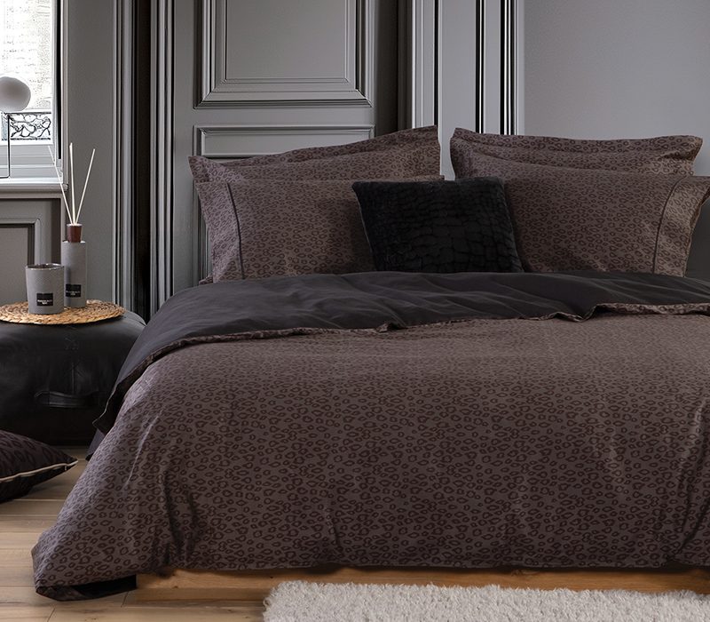 ΣΕΤ ΠΑΠΛΩΜΑΤΟΘΗΚΗ ΥΠΕΡΔΙΠΛΗ LEONAR 240Χ230 NEF-NEF HOMEWARE, 100% ΒΑΜΒΑΚΙ - Image 4