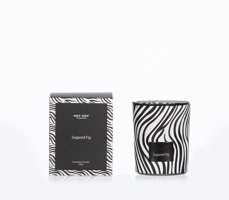 ΑΡΩΜΑΤΙΚΟ ΚΕΡΙ SUGARED FIG 450gr NEF-NEF HOMEWARE, - Image 3
