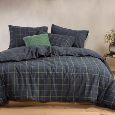 ΣΕΤ ΣΕΝΤΟΝΙΑ ΥΠΕΡΔΙΠΛΑ ΜΕ ΛΑΣΤΙΧΟ NAIBERG NEF-NEF HOMEWARE, 100% ΒΑΜΒΑΚΙ - Image 7