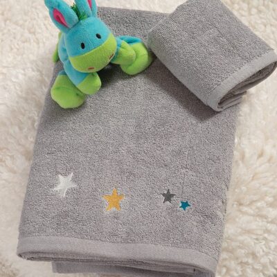 ΠΑΙΔΙΚΕΣ ΠΕΤΣΕΤΕΣ ΣΕΤ 2TMX STARS ABOVE NEF-NEF HOMEWARE, 100% ΒΑΜΒΑΚΙ - Image 4