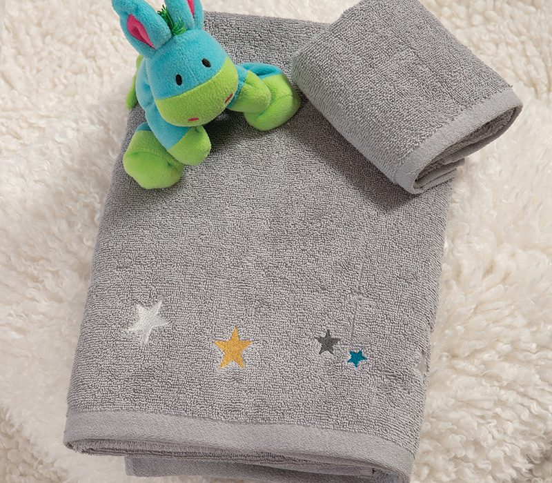 ΠΑΙΔΙΚΕΣ ΠΕΤΣΕΤΕΣ ΣΕΤ 2TMX STARS ABOVE NEF-NEF HOMEWARE, 100% ΒΑΜΒΑΚΙ - Image 4