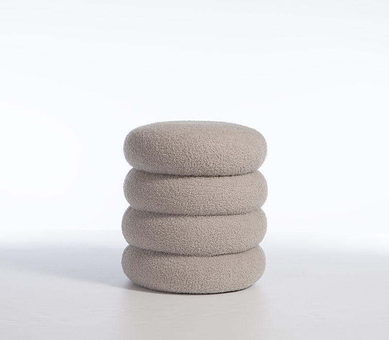 ΜΠΟΥΚΛΕ ΣΚΑΜΠΟ STOOL 35X40 NEF-NEF HOMEWARE, 100% ΠΟΛΥΕΣΤΕΡΑΣ - Image 7