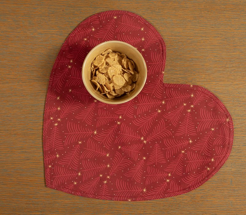 ΧΡΙΣΤΟΥΓΕΝΝΙΑΤΙΚΟ ΣΟΥΠΛΑ DECEMBER 45X40 NEF-NEF HOMEWARE, 100% ΒΑΜΒΑΚΙ