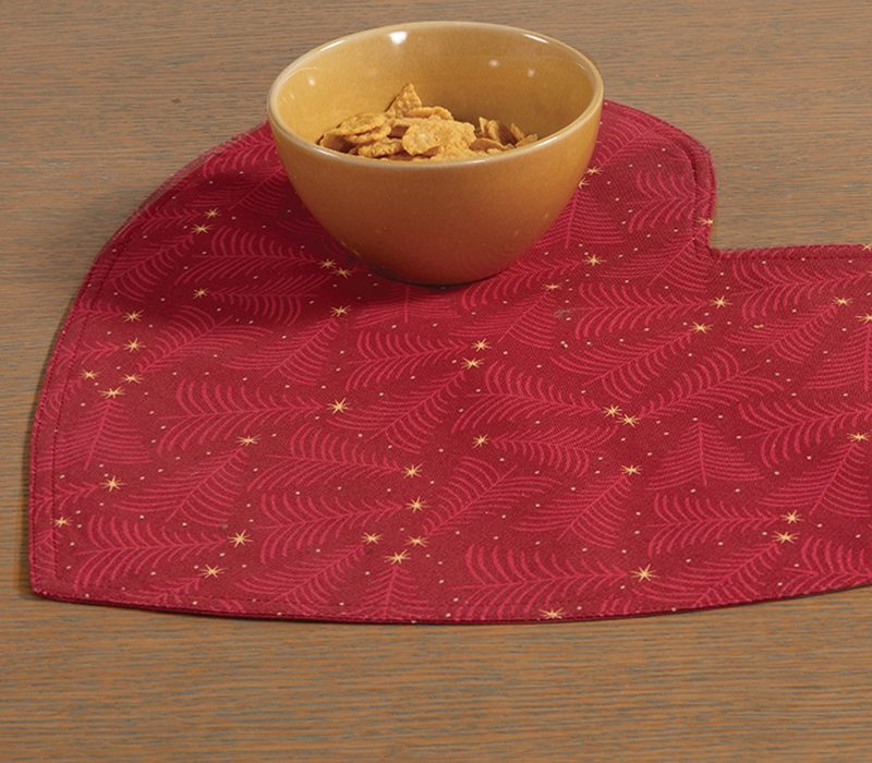 ΧΡΙΣΤΟΥΓΕΝΝΙΑΤΙΚΟ ΣΟΥΠΛΑ DECEMBER 45X40 NEF-NEF HOMEWARE, 100% ΒΑΜΒΑΚΙ - Image 2