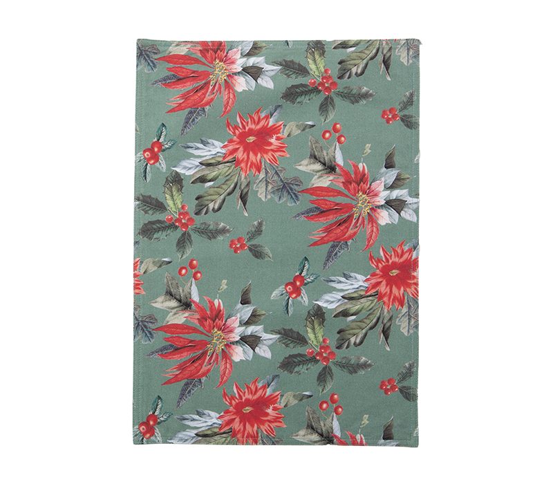 ΧΡΙΣΤΟΥΓΕΝΝΙΑΤΙΚΟ ΣΟΥΠΛΑ MISTLETOE 48X33 NEF-NEF HOMEWARE, 100% ΒΑΜΒΑΚΙ - Image 2