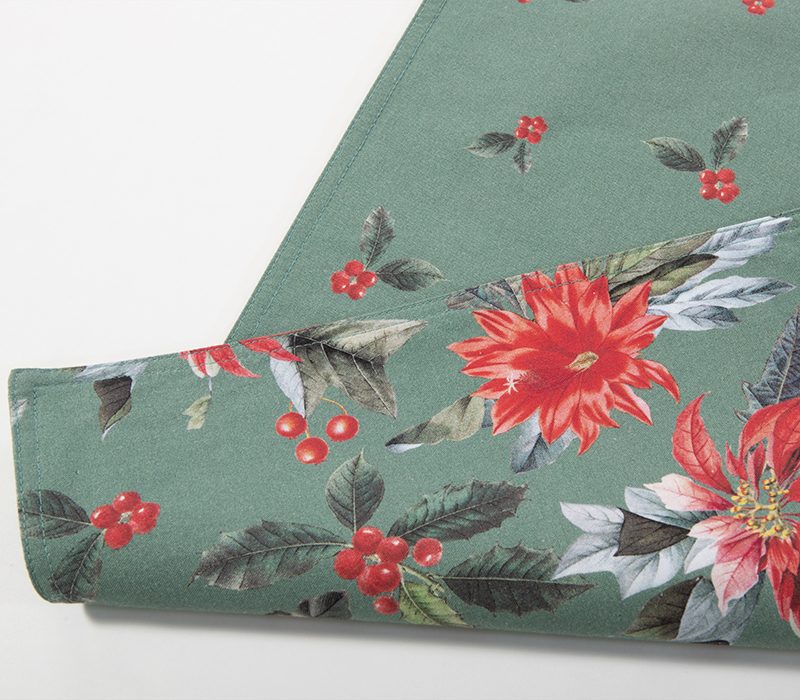 ΧΡΙΣΤΟΥΓΕΝΝΙΑΤΙΚΟ ΣΟΥΠΛΑ MISTLETOE 48X33 NEF-NEF HOMEWARE, 100% ΒΑΜΒΑΚΙ - Image 4