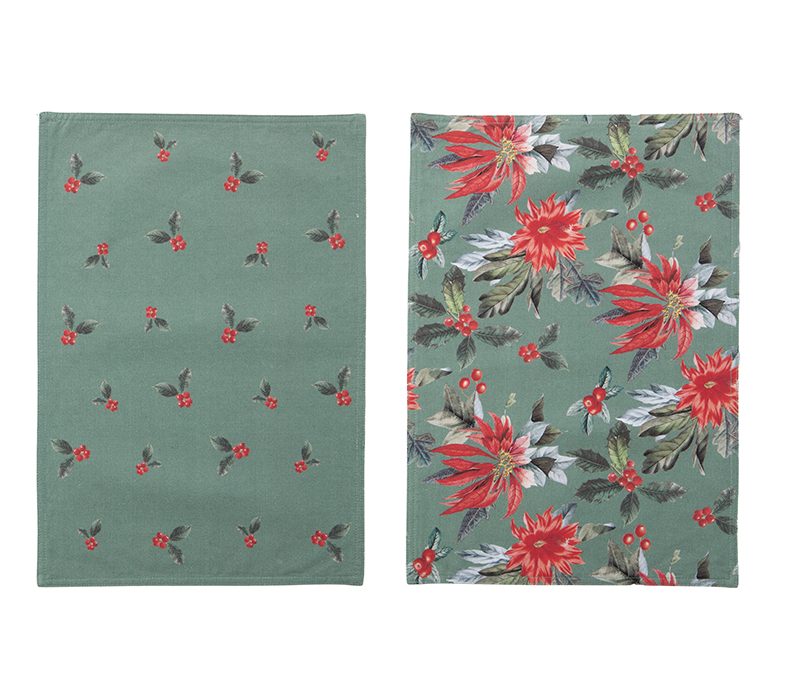 ΧΡΙΣΤΟΥΓΕΝΝΙΑΤΙΚΟ ΣΟΥΠΛΑ MISTLETOE 48X33 NEF-NEF HOMEWARE, 100% ΒΑΜΒΑΚΙ - Image 5