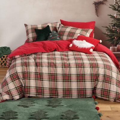 ΣΕΤ ΣΕΝΤΟΝΙΑ ΜΟΝΑ NOEL 160X260  NEF-NEF HOMEWARE, 100% ΒΑΜΒΑΚΙ