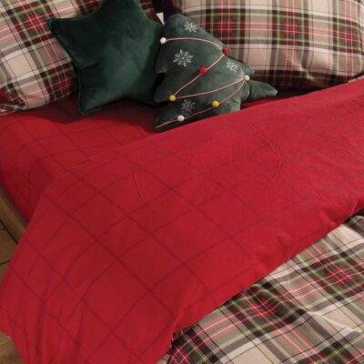 ΣΕΤ ΣΕΝΤΟΝΙΑ ΥΠΕΡΔΙΠΛΑ NOEL 240X260 NEF-NEF HOMEWARE, 100% ΒΑΜΒΑΚΙ - Image 2