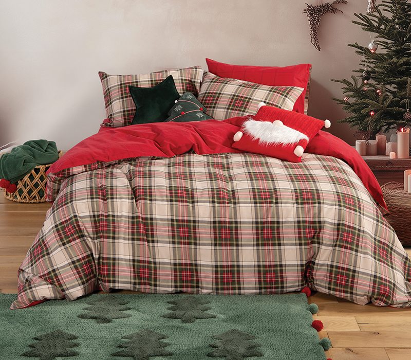 ΣΕΤ ΠΑΠΛΩΜΑΤΟΘΗΚΗ ΜΟΝΗ NOEL 160X230 NEF-NEF HOMEWARE, 100% ΒΑΜΒΑΚΙ