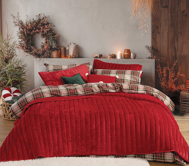 ΚΟΥΒΕΡΤΟΠΑΠΛΩΜΑ ΥΠΕΡΔΙΠΛΟ SWEET CHRISTMAS 240X220 NEF-NEF HOMEWARE, ΥΦΑΣΜΑ:100% ΠΟΛΥΕΣΤΕΡΑΣ-ΕΣΩΤ:100% ΠΟΛΥΕΣΤΕΡΑΣ