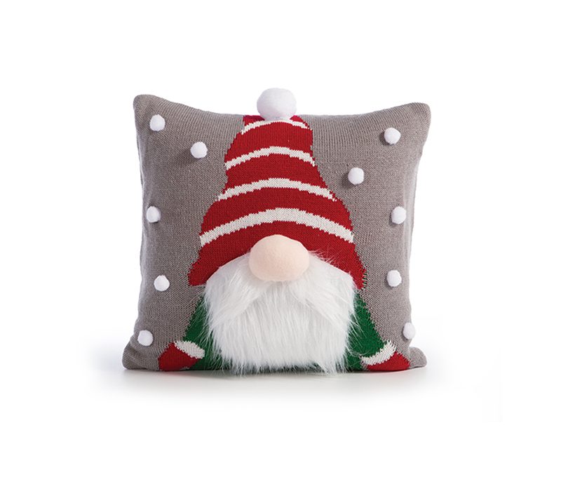 ΜΑΞΙΛΑΡΟΘΗΚΗ GNOME POM POMS 45X45 NEF-NEF HOMEWARE, 100% ΠΟΛΥΕΣΤΕΡΑΣ