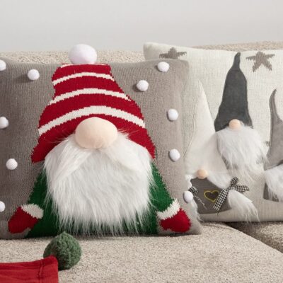 ΜΑΞΙΛΑΡΟΘΗΚΗ GNOME POM POMS 45X45 NEF-NEF HOMEWARE, 100% ΠΟΛΥΕΣΤΕΡΑΣ - Image 2