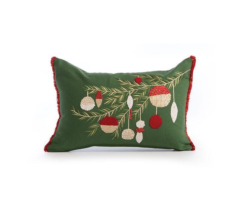 ΧΡΙΣΤΟΥΓΕΝΝΙΑΤΙΚΟ ΔΙΑΚΟΣΜΗΤΙΚΟ ΜΑΞΙΛΑΡΙ NOEL VERDE 30X45 NEF-NEF HOMEWARE, ΥΦ:100% ΒΑΜΒΑΚΙ ΓΕΜΙΣΜΑ:100% ΠΟΛΥΕΣΤΕΡΑΣ - Image 3