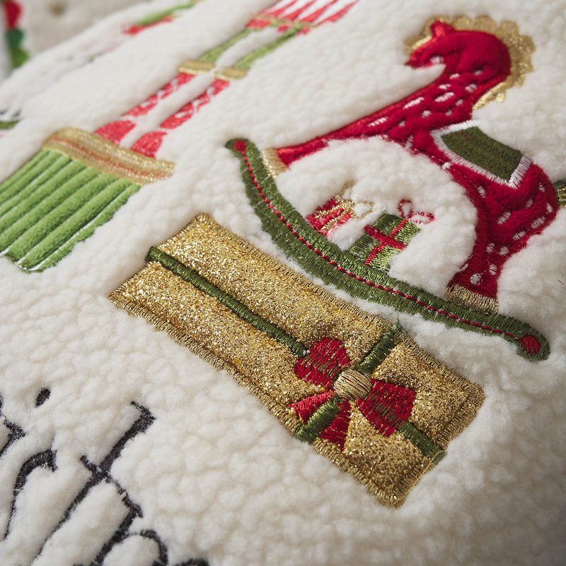 Μαξιλαροθήκη 43x43cm GOFIS HOME  Xmas  314 - Image 2