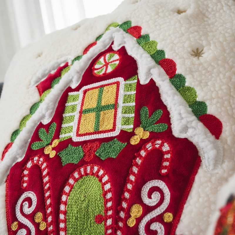 Μαξιλαροθήκη 43x43cm GOFIS HOME  Xmas  315 - Image 2