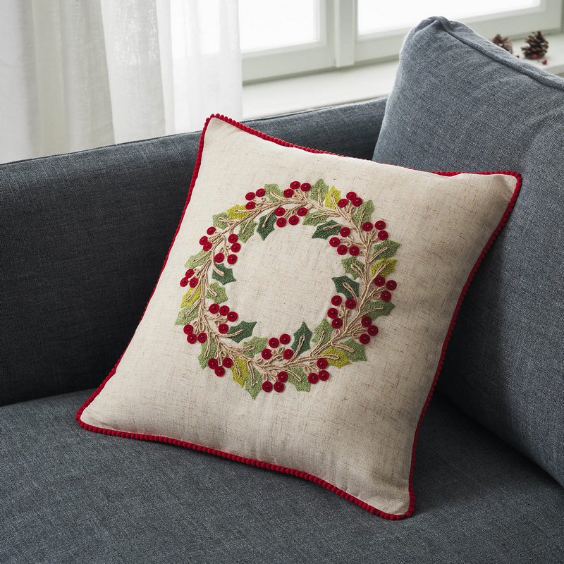 Μαξιλαροθήκη 43x43cm GOFIS HOME Xmas 357