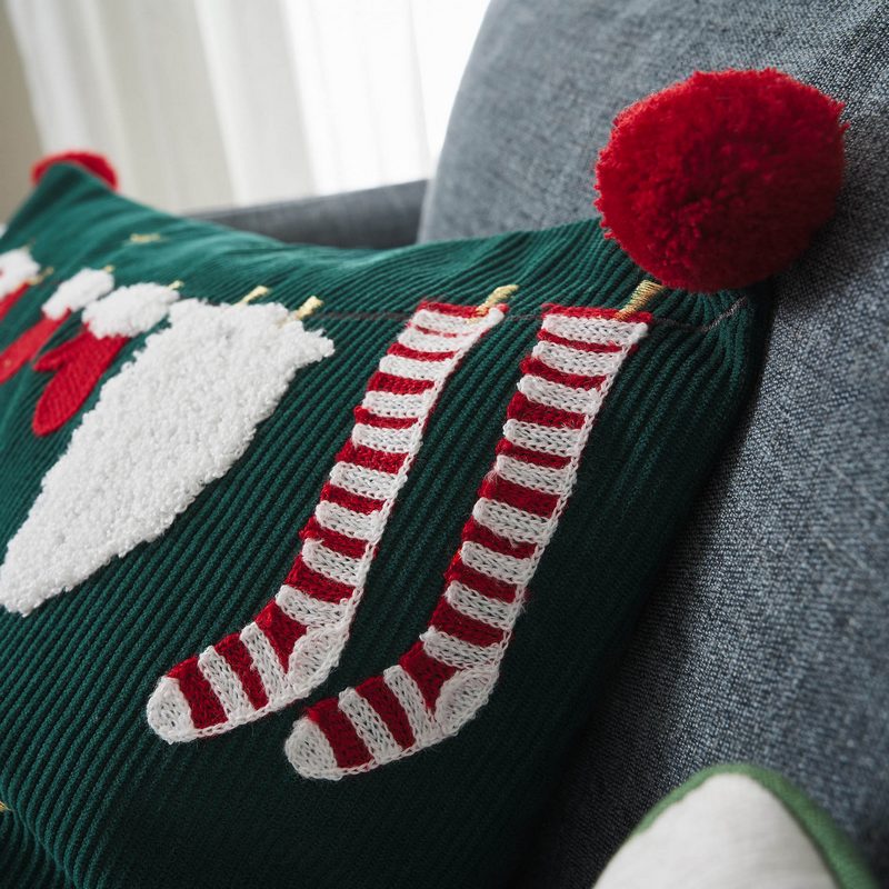 Μαξιλαροθήκη 43x43cm GOFIS HOME  Xmas  387 - Image 3