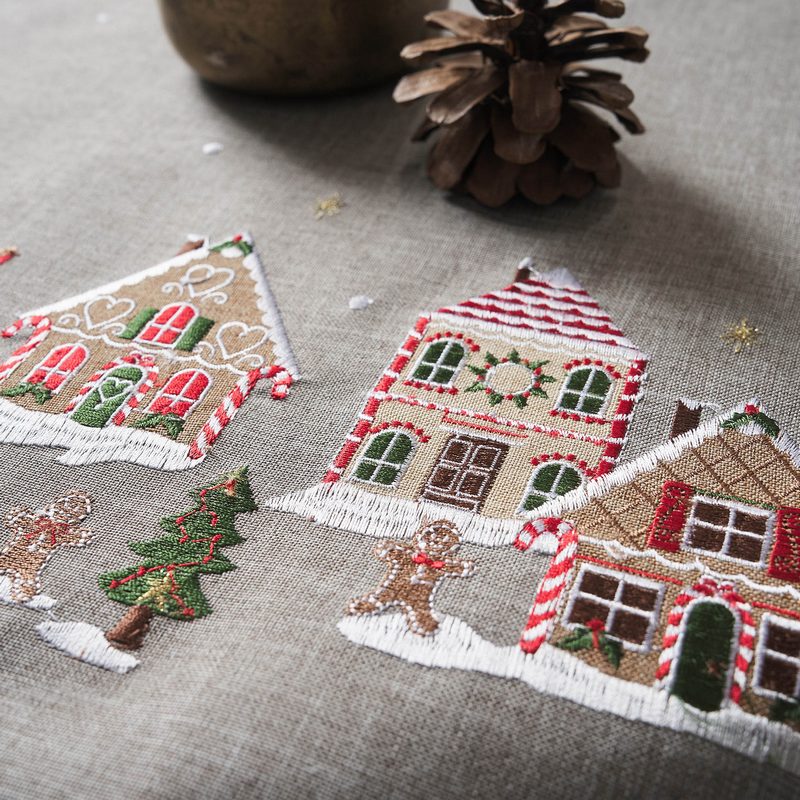 Καρέ 85x85cm GOFIS HOME  Xmas  174 - Image 3