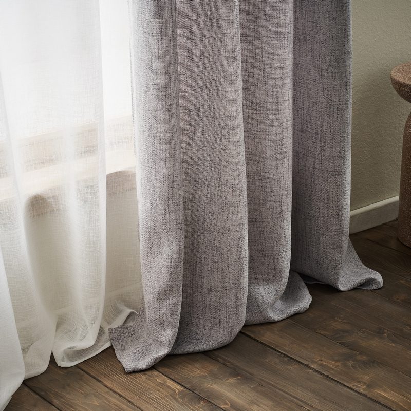 Κουρτίνα με τρουκς 140x280cm GOFIS HOME  Magna Grey 495 - Image 2