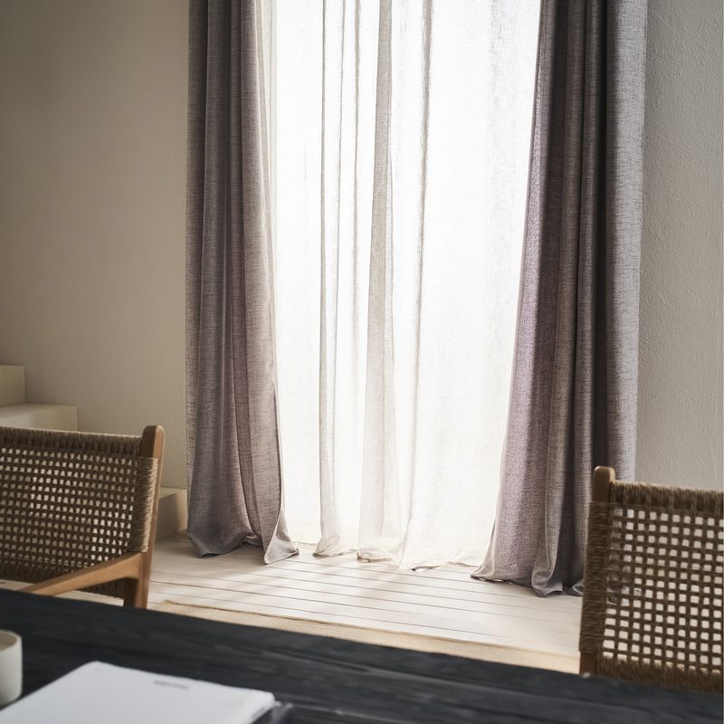 Κουρτίνα με σιρίτι 140x295cm GOFIS HOME  Magna Elephant  495 - Image 2