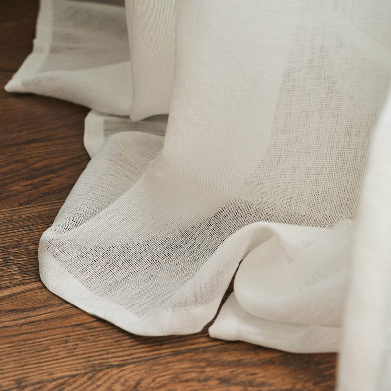 Κουρτίνα με τρουκς 140x280cm GOFIS HOME  Maisy White 507/05 - Image 4