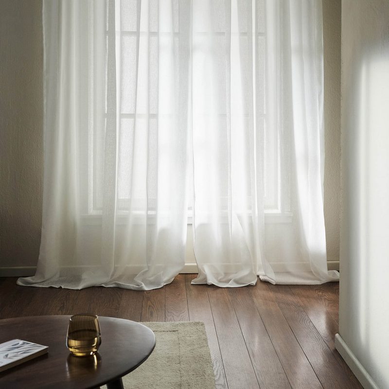 Κουρτίνα με τρουκς 200x280cm GOFIS HOME  Maisy White 507/05 - Image 6