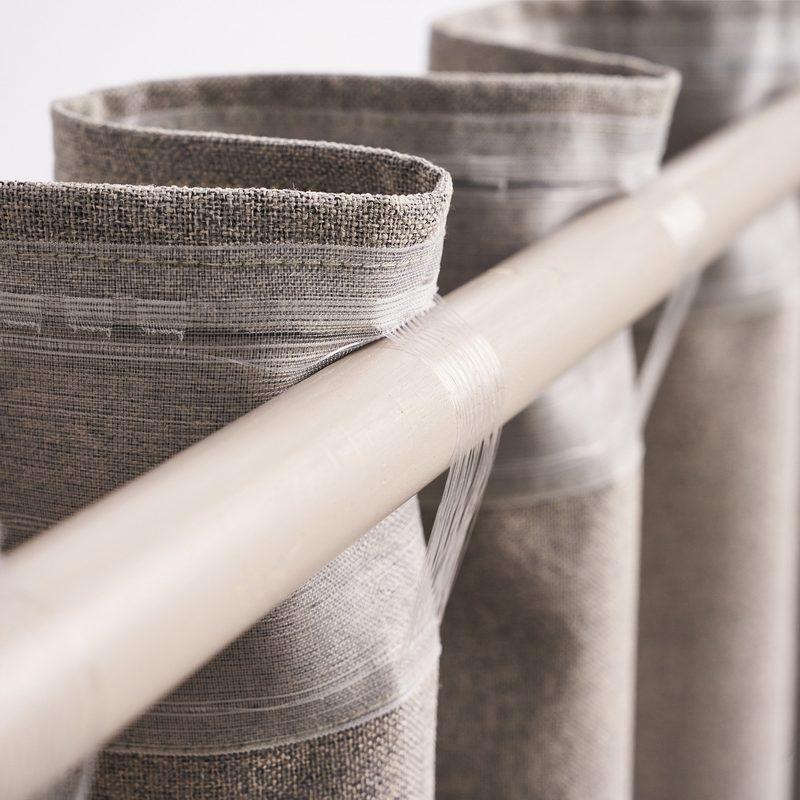 Κουρτίνα με σιρίτι 300x295cm GOFIS HOME  Maisy White 507/06 - Image 6