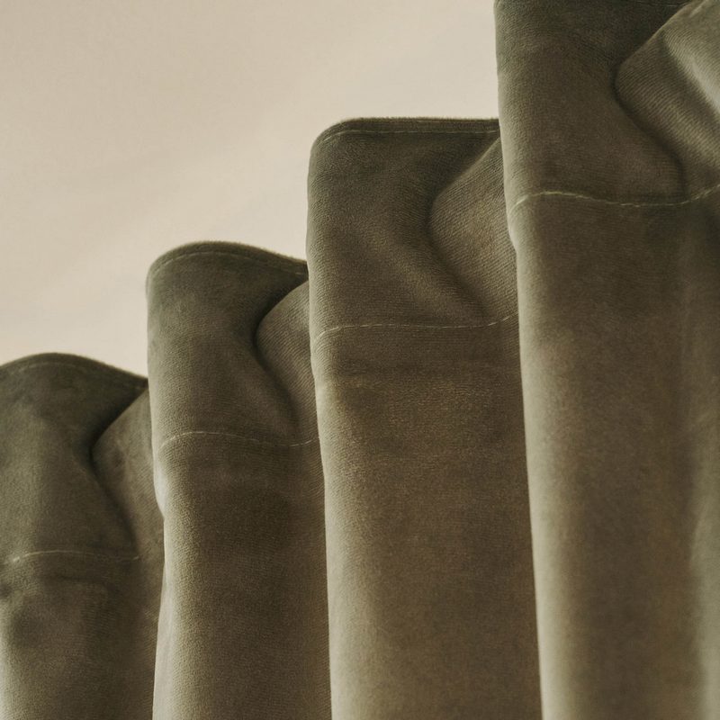 Κουρτίνα με σιρίτι 140x280cm GOFIS HOME  Winter Shadow Green 711/07 - Image 4