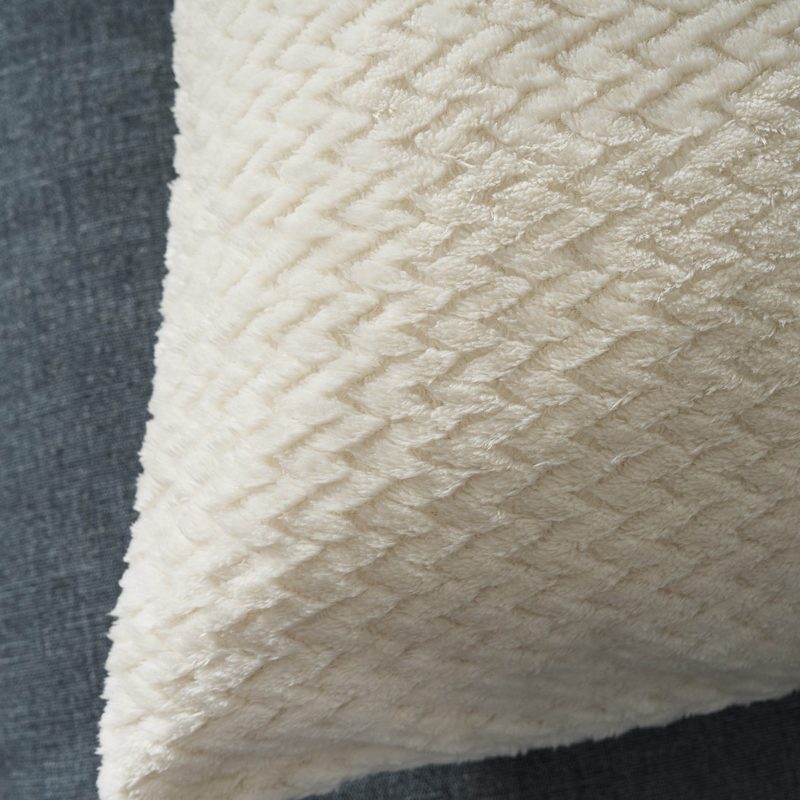 Μαξιλαροθήκη 50x50cm GOFIS HOME Cinnabar Ecru 115/05 - Image 2