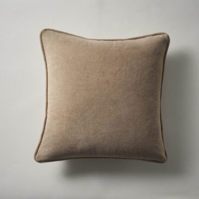 Μαξιλαροθήκη 43x43cm GOFIS HOME Nadinia Canvas Beige 137/06