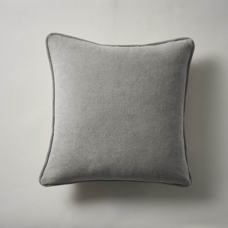 Μαξιλαροθήκη 43x43cm GOFIS HOME Nadinia Fog Grey 137/15