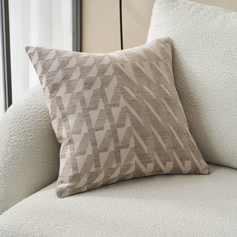 Μαξιλαροθήκη 50x50cm GOFIS HOME  Caspian Beige 156/06