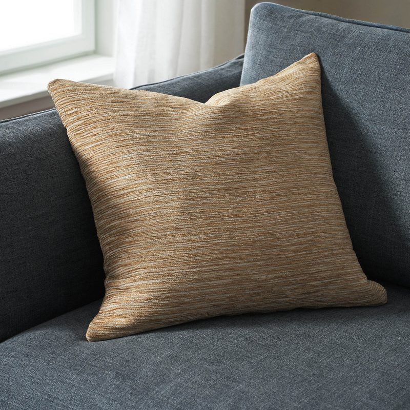 Μαξιλαροθήκη 50x50cm GOFIS HOME  Meadow  Leaf Gold 160/04