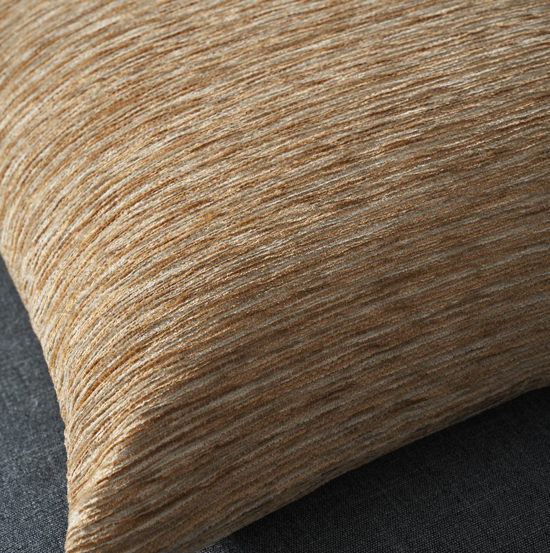 Μαξιλαροθήκη 50x50cm GOFIS HOME  Meadow  Leaf Gold 160/04 - Image 2