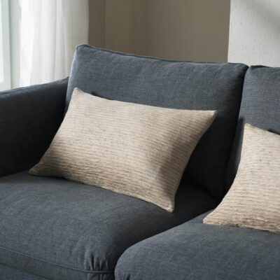 Μαξιλαροθήκη 40x60cm GOFIS HOME Meadow Ink Grey 160/14