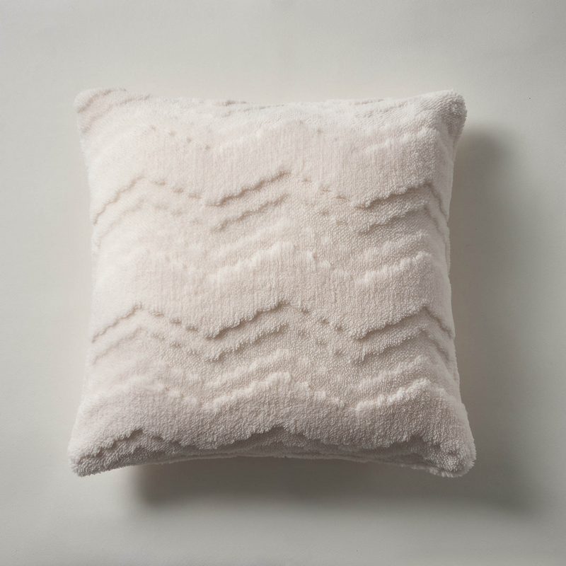 Μαξιλαροθήκη 43x43cm GOFIS HOME  Claudette Fog Beige 171/06