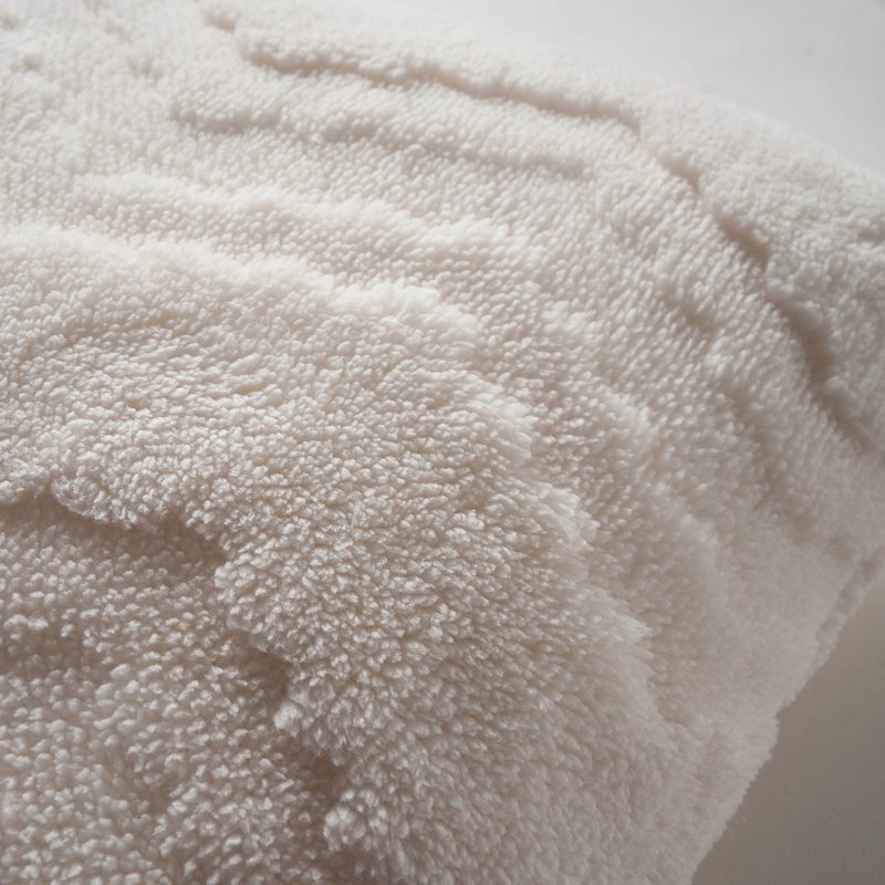 Μαξιλαροθήκη 43x43cm GOFIS HOME  Claudette Fog Beige 171/06 - Image 2